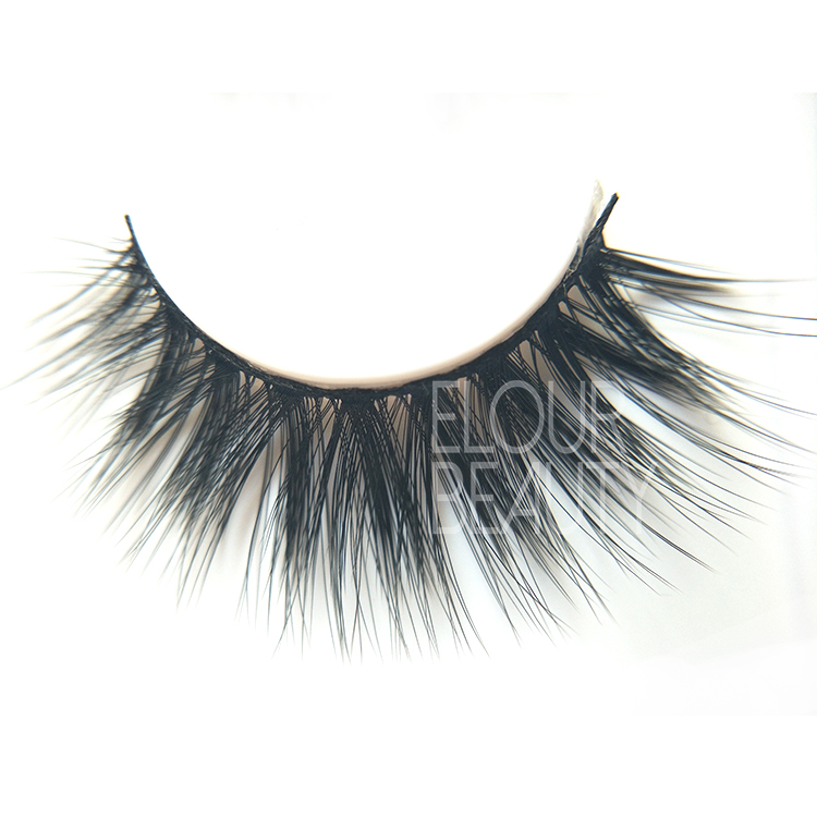 Faux mink volume 3d beauty lashes with private label packaging wholesale ED72